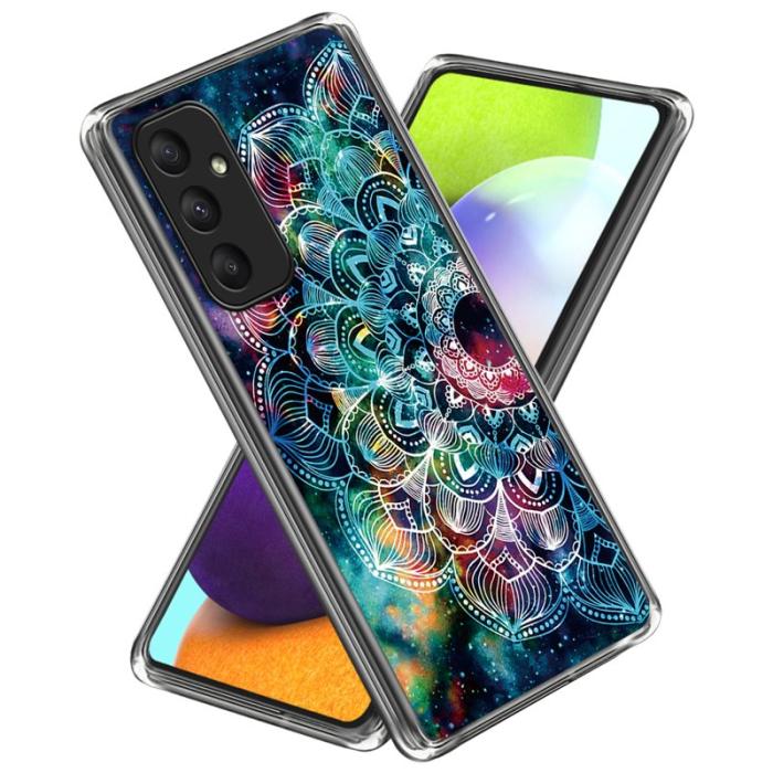 OEM - Samsung Galaxy A55 5G Skal TPU Mönster Slim Design - Stjärnhimmel / Mandala