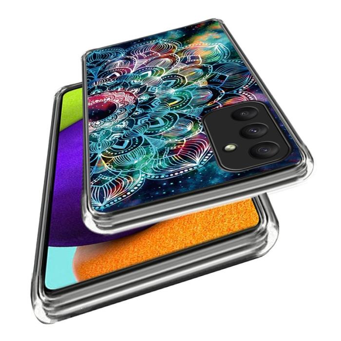 OEM - Samsung Galaxy A55 5G Skal TPU Mönster Slim Design - Stjärnhimmel / Mandala