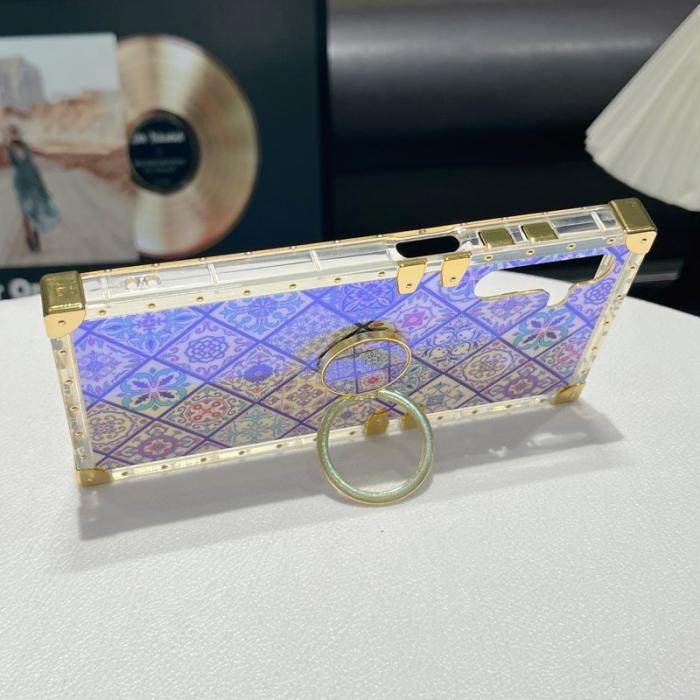 OEM - Samsung Galaxy A55 5G Skal TPU + PC Mönster Electroplating - 4#