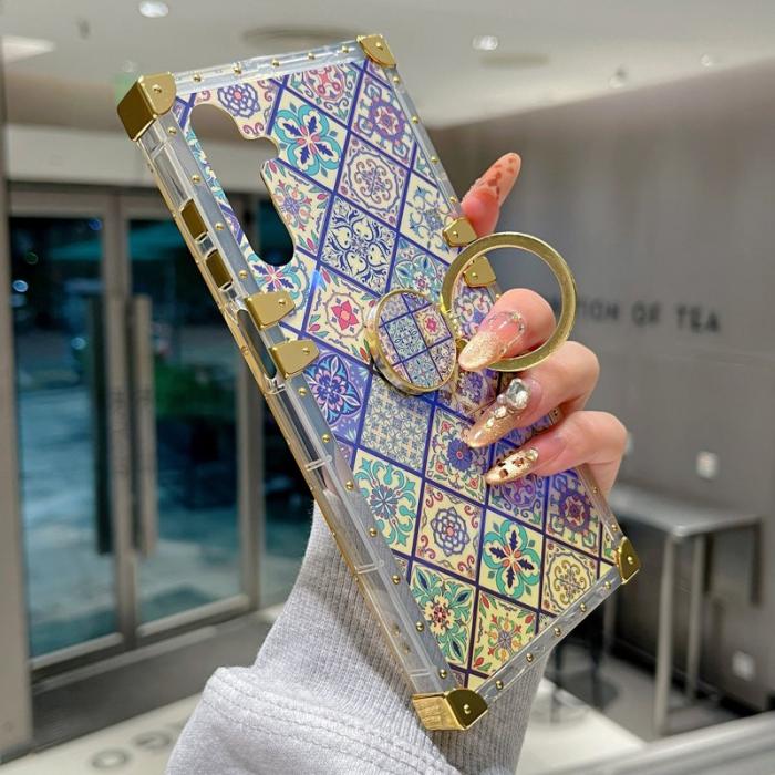 OEM - Samsung Galaxy A55 5G Skal TPU + PC Mönster Electroplating - 4#