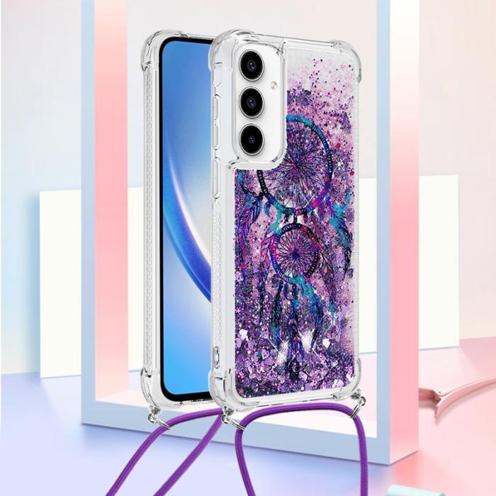 OEM - Samsung Galaxy A55 5G Skal TPU Snabbsand Mönster - Vindklockor