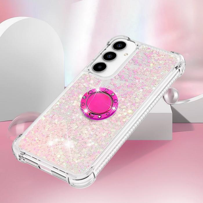 OEM - Samsung Galaxy A55 5G Skal TPU Stöd Skydd - Rosa / Pentagram