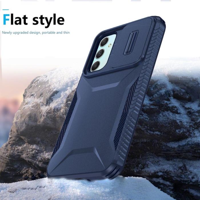 OEM - Samsung Galaxy A55 5G Skal TPU+PC Skydd - Blå