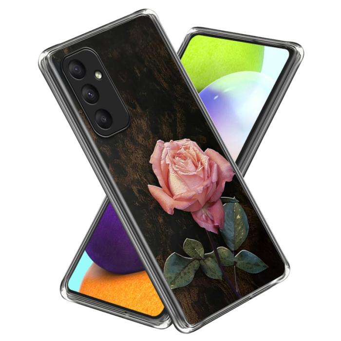 OEM - Samsung Galaxy A55 5G Skal Tunt Mjuk TPU Skydd - Rosa