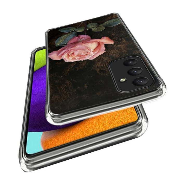 OEM - Samsung Galaxy A55 5G Skal Tunt Mjuk TPU Skydd - Rosa