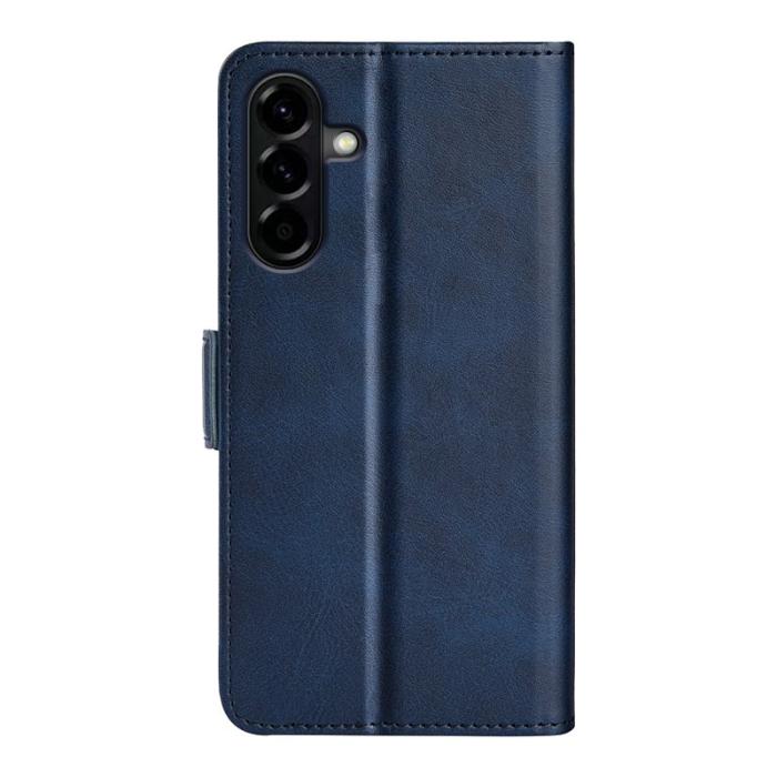 OEM - Samsung Galaxy A57 Plånboksfodral Konstläder - Blå