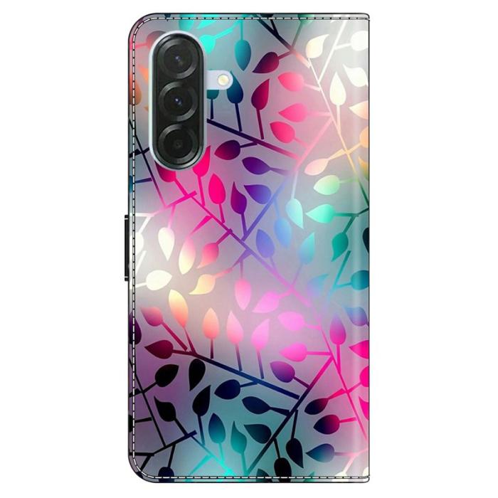 OEM - Samsung Galaxy A57 Plånboksfodral Konstläder Magnetisk Stängning - Maple Leaf