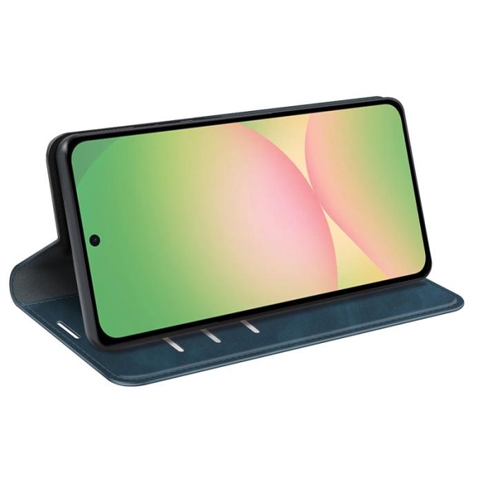 OEM - Samsung Galaxy A57 Plånboksfodral Konstläder - Blå