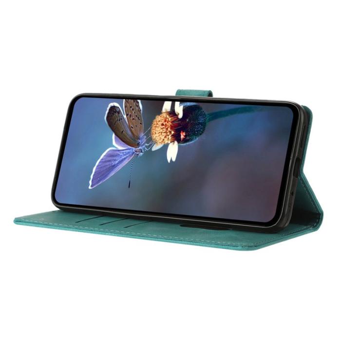 OEM - Samsung Galaxy A57 Plånboksfodral Konstläder - Grön