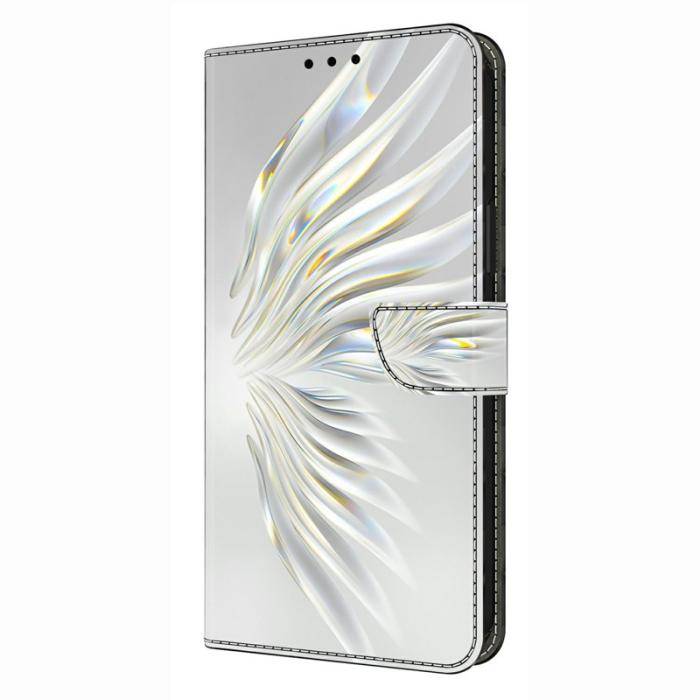 OEM - Samsung Galaxy A57 Plånboksfodral Mönstertryck Ställ Konstläder - Crystal Wings