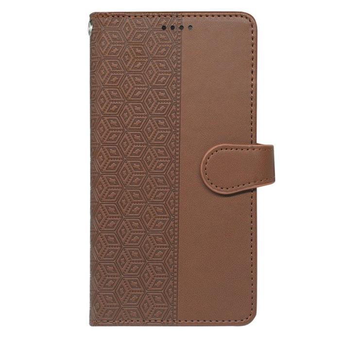 OEM - Samsung Galaxy A57 Fodral PU Läder 9 Kortfack - Brun