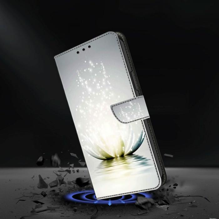 OEM - Samsung Galaxy A57 Plånboksfodral Konstläder - Lotus