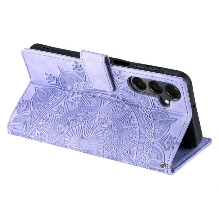 OEM - Samsung Galaxy A57 Plånboksfodral Konstläder Skydd - Lila