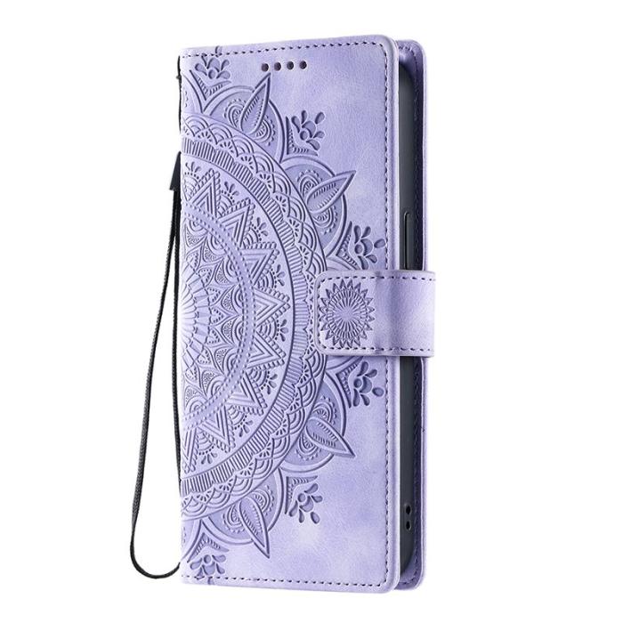 OEM - Samsung Galaxy A57 Plånboksfodral Konstläder Skydd - Lila