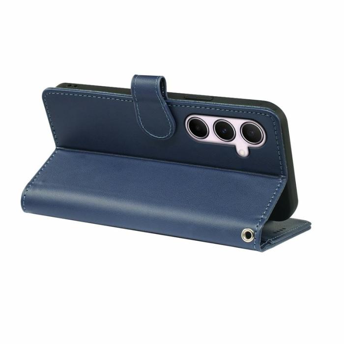OEM - Samsung Galaxy A57 Fodral PU Läder Ställ - Blå