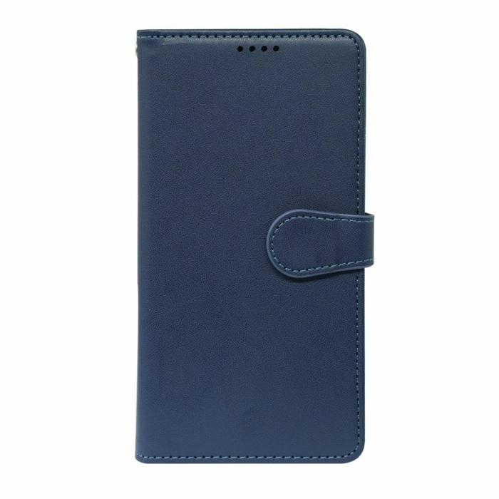 OEM - Samsung Galaxy A57 Fodral PU Läder Ställ - Blå