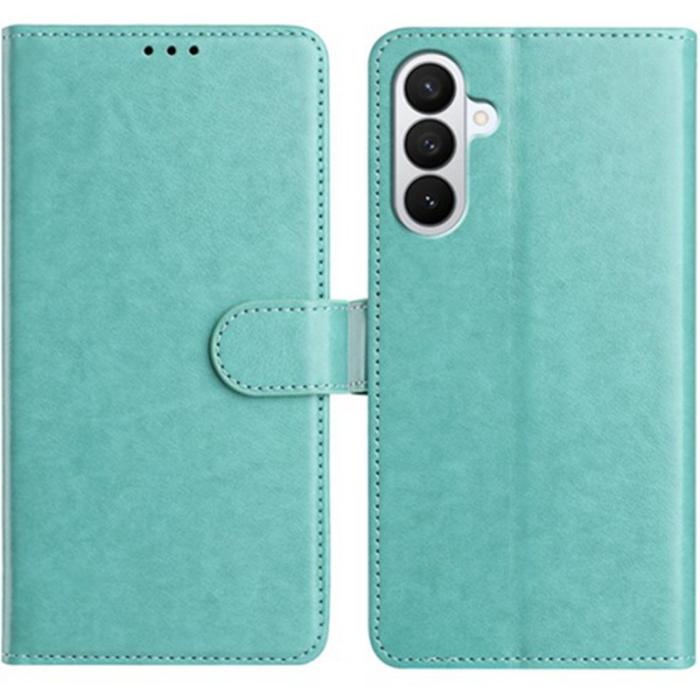 OEM - Samsung Galaxy A57 Plånboksfodral Konstläder Ställ - Grön