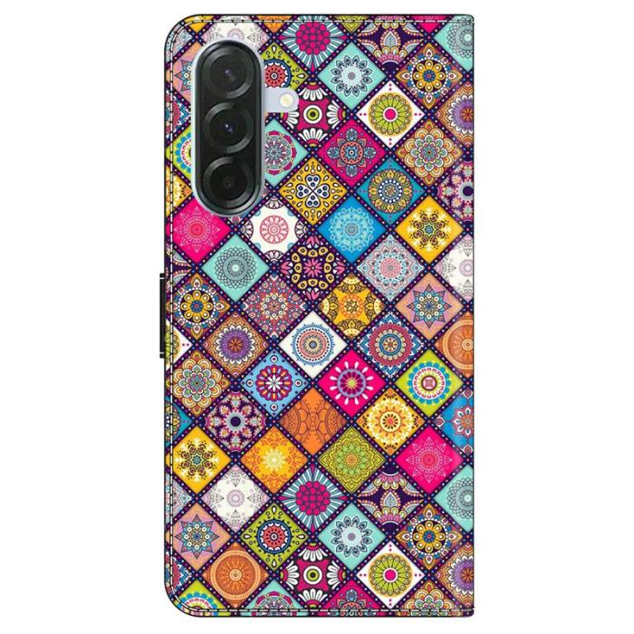 OEM - Samsung Galaxy A57 Plånboksfodral TPU + Konstläder Tryckt - Färgglad