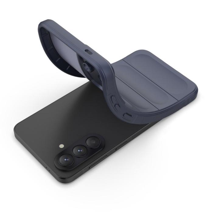 OEM - Samsung Galaxy A57 Mobilskal Plast Anti-Drop Skydd - Blå