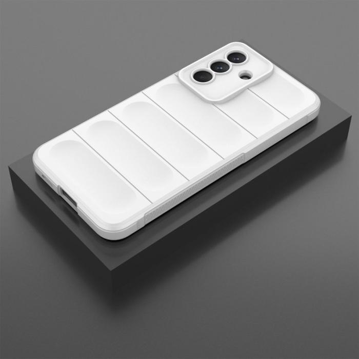 OEM - Samsung Galaxy A57 Mobilskal Plast Anti-Drop Skydd - Vit