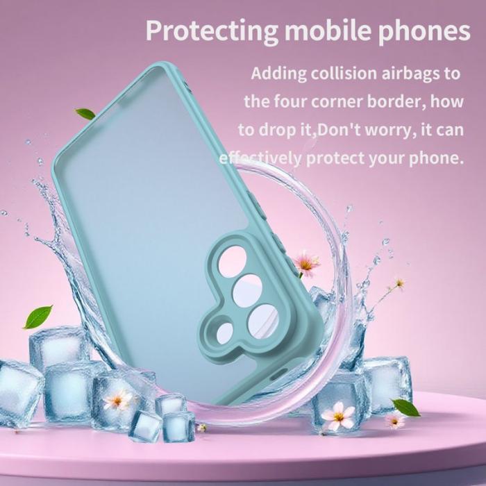 OEM - Samsung Galaxy A57 Mobilskal Plast Drop Proof Airbags - Ljusgrön