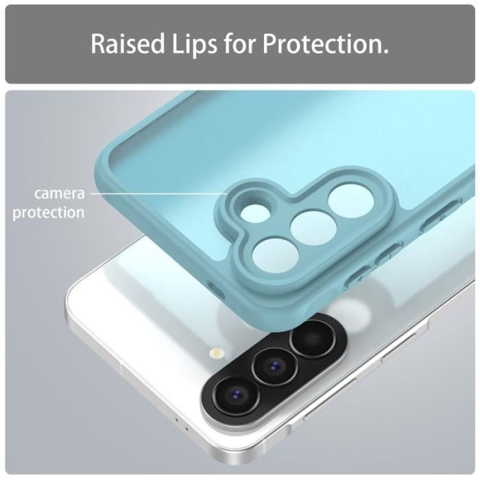 OEM - Samsung Galaxy A57 Mobilskal Plast Drop Proof Airbags - Ljusgrön