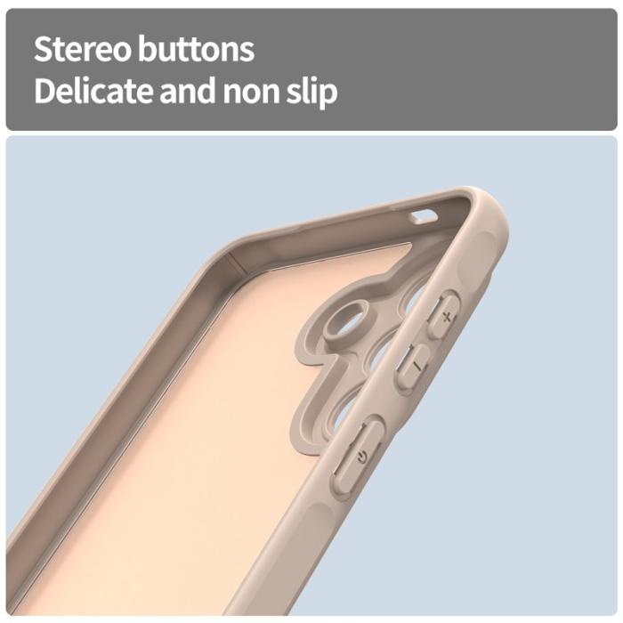 OEM - Samsung Galaxy A57 Mobilskal Plast Droppskydd Luftkuddar - Orange