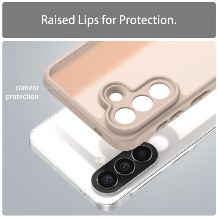 OEM - Samsung Galaxy A57 Mobilskal Plast Droppskydd Luftkuddar - Orange