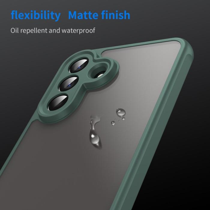 OEM - Samsung Galaxy A57 Mobilskal Plast Grön