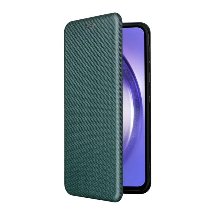 OEM - Samsung Galaxy A57 Mobilskal PU Läder Drop-Skydd - Grön