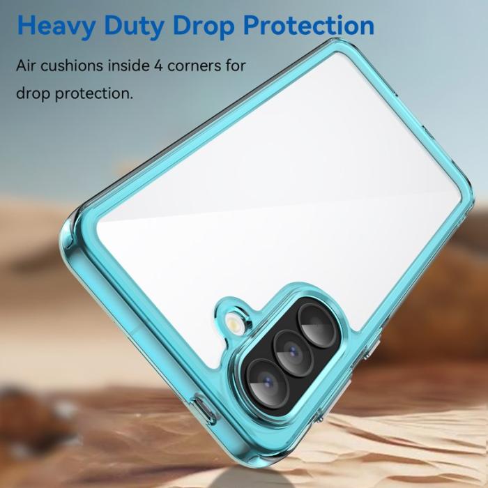 OEM - Samsung Galaxy A57 Mobilskal TPU Plast Skydd - Transparent Blå