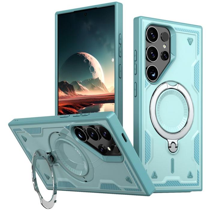 N/A - Samsung Galaxy S25 Ultra Skal Plast Militärskydd - Baby Blue