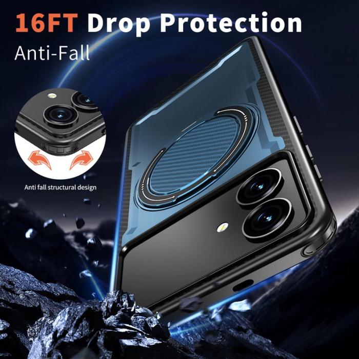 OEM - Samsung Galaxy S26 Edge Mobilskal Magnetiskt TPU + PC - Blå