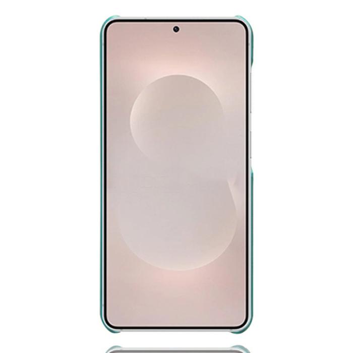 OEM - Samsung Galaxy S26 Edge Mobilskal PU Läder + Hård PC - Grön