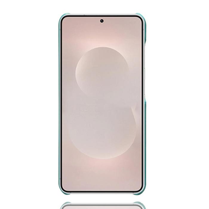 OEM - Samsung Galaxy S26 Edge Mobilskal PU Läder Hård PC Skydd - Grön