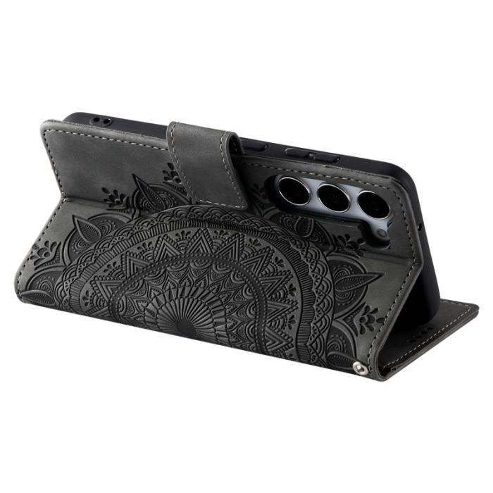 OEM - Samsung Galaxy S26 Fodral Imprägnat Konstläder - Grå