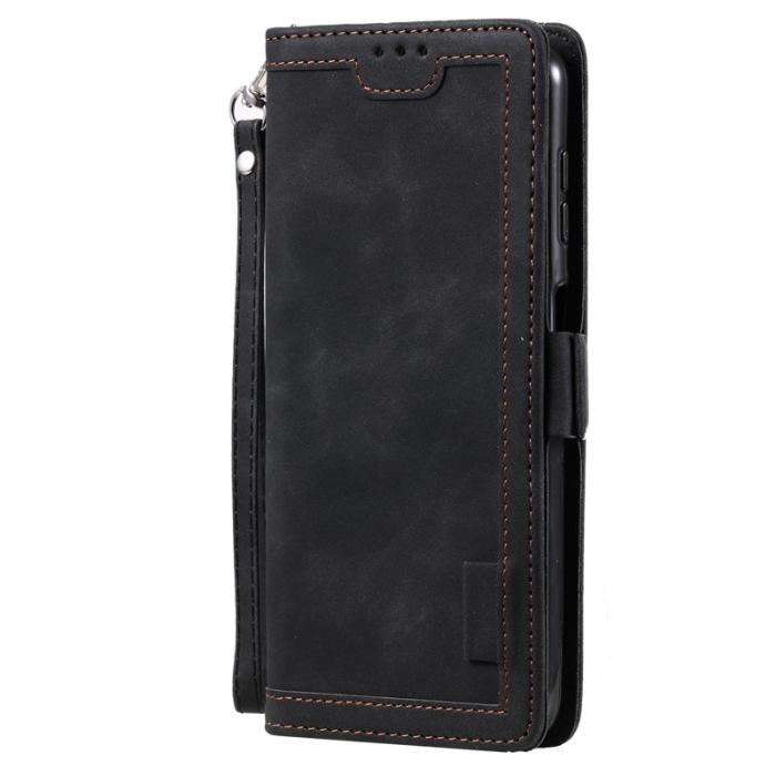 OEM - Samsung Galaxy S26+ Fodral RFID Skydd Läder - Svart