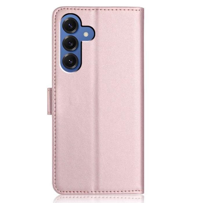 OEM - Samsung Galaxy S26 Plus Plånboksfodral Rem Flera Kortfack Konstläder Roséguld