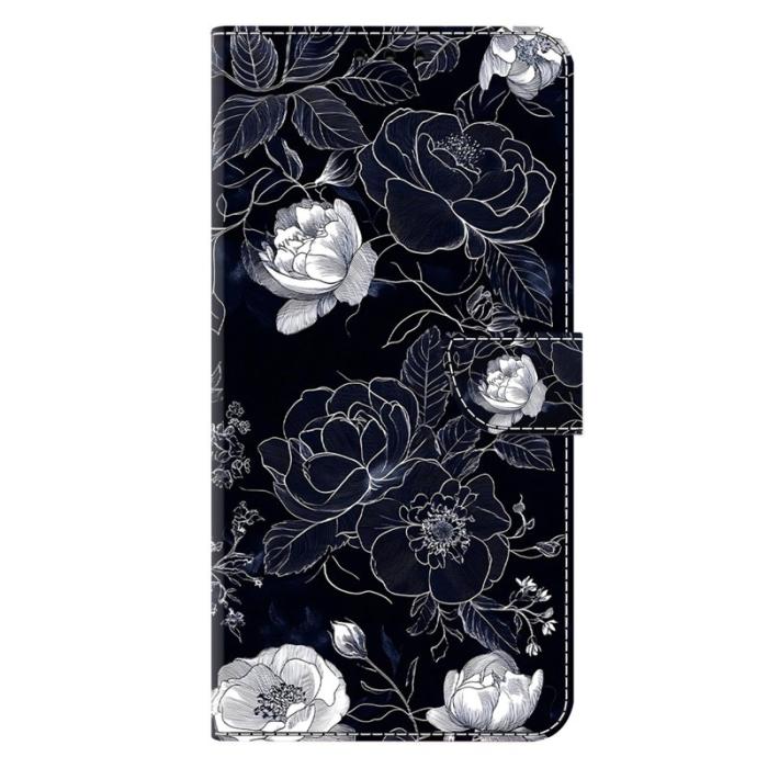 OEM - Samsung Galaxy S26 Plus Plånboksfodral Ställning Mönstertryck - Vintage Blommor