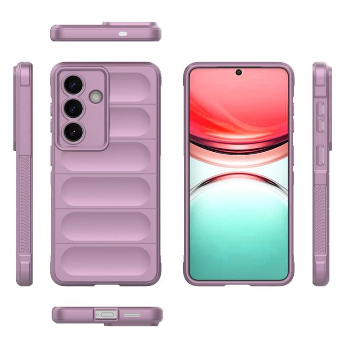 OEM - Samsung Galaxy S26 Plus Mobilskal Anti-Drop Mjuk TPU Rugged - Lila