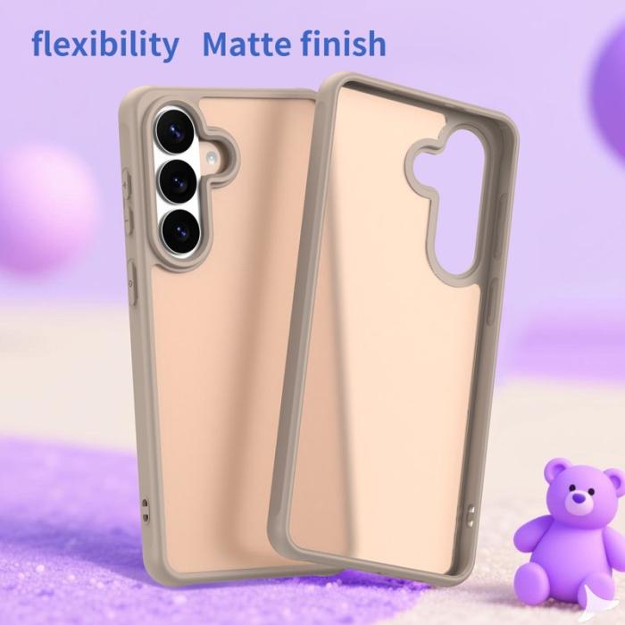 OEM - Samsung Galaxy S26 Plus Mobilskal Stöttåligt Airbags Frostad Plast - Orange