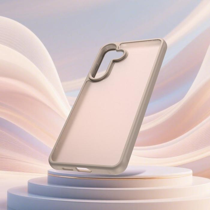 OEM - Samsung Galaxy S26 Plus Mobilskal Stöttåligt Airbags Frostad Plast - Orange