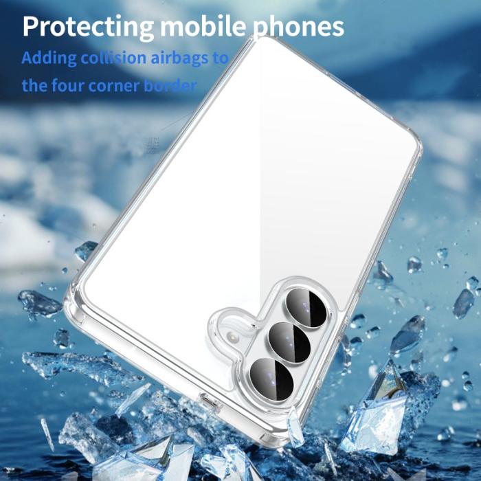 OEM - Samsung Galaxy S26 Plus Mobilskal TPU + Akryl Bakcover AntiGulning Transparent