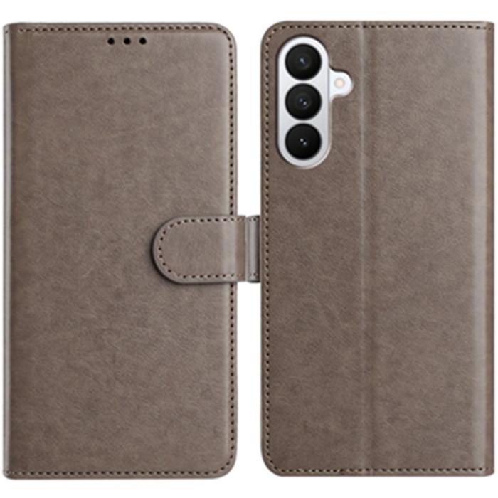 OEM - Samsung Galaxy S26 Pro Fodral PU Läder Folio Flip - Grå