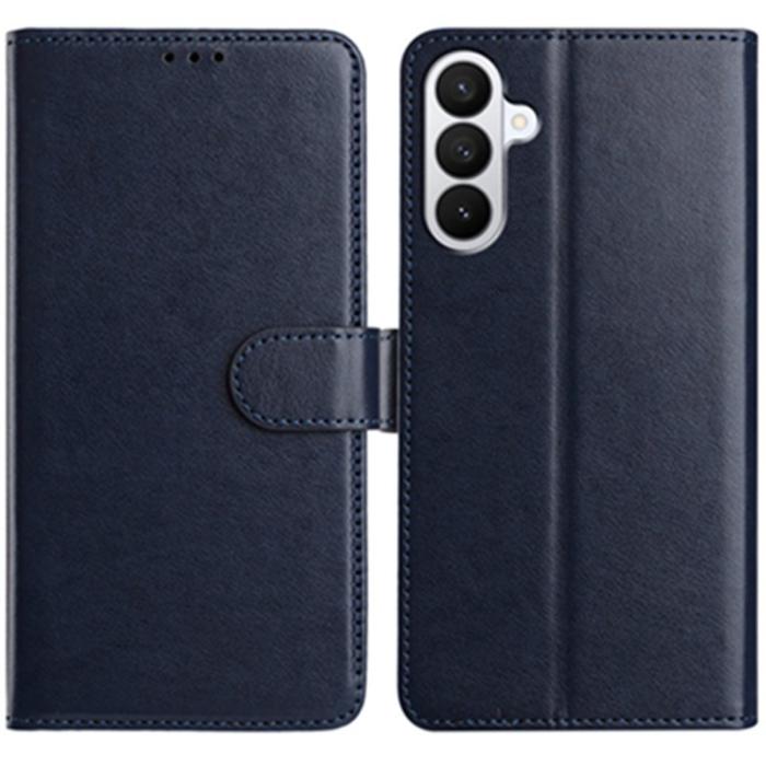 OEM - Samsung Galaxy S26 Pro Fodral PU Läder Folio Flip - Mörkblå