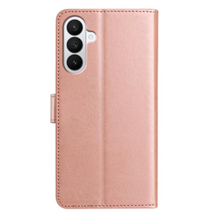 YIKATU - Samsung Galaxy S26 Pro Fodral PU Läder Folio Flip - Roséguld