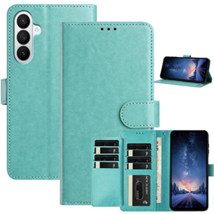 YIKATU - Samsung Galaxy S26 Pro Fodral PU Läder Folio Ställ - Grön