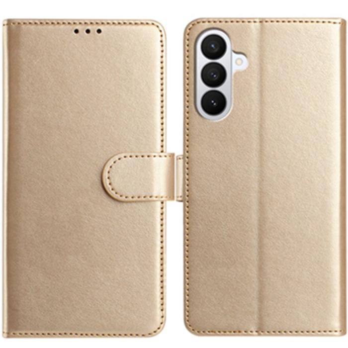 OEM - Samsung Galaxy S26 Pro Fodral PU Läder Folio Ställ - Guld