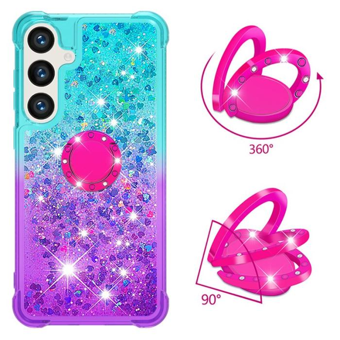 OEM - Samsung Galaxy S26 Pro Skal TPU Gradiant Stöd Skydd - Blå+Lila