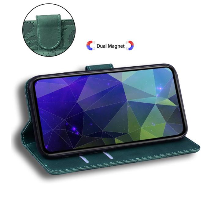 OEM - Samsung Galaxy S26 / S26 Pro Fodral Äkta Läder - Grön